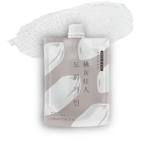 White Rice Wash off Facial Mask l Korean Skin Care Produced from Domestically Harvested Ingredients, Gentle Hydrating & Soothing l 3.38 fl. Oz